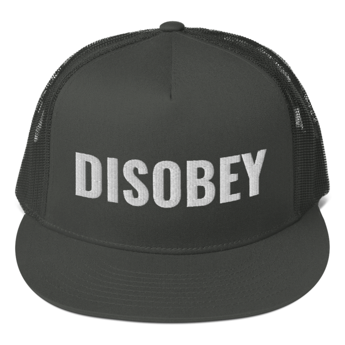 DISOBEY Trucker Hat